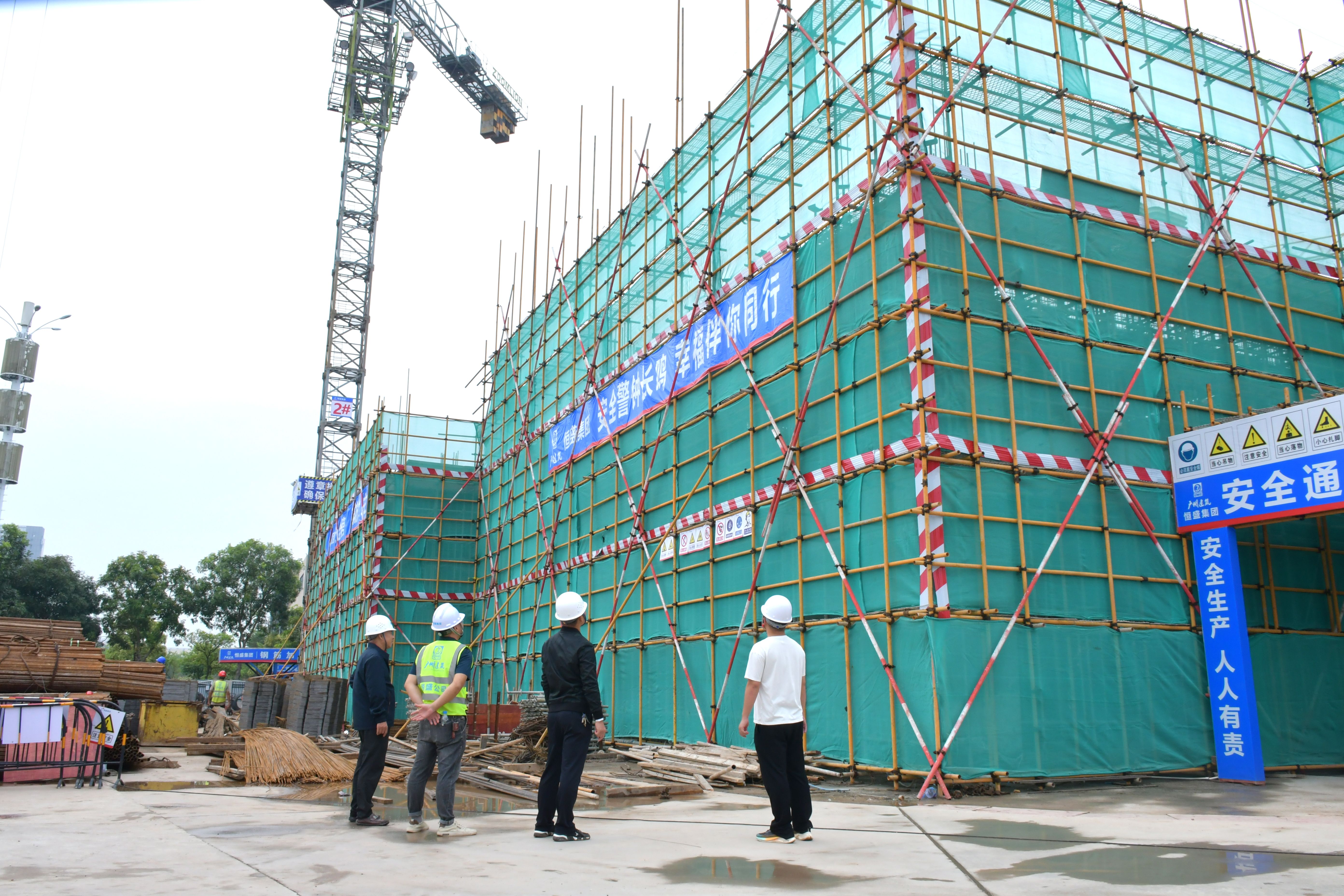 项目建设进行时丨太阳成集团tyc惠州第二生产园区建设跑出“加速度”